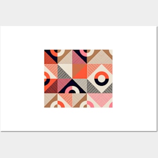 Geometric abstract pattern Posters and Art